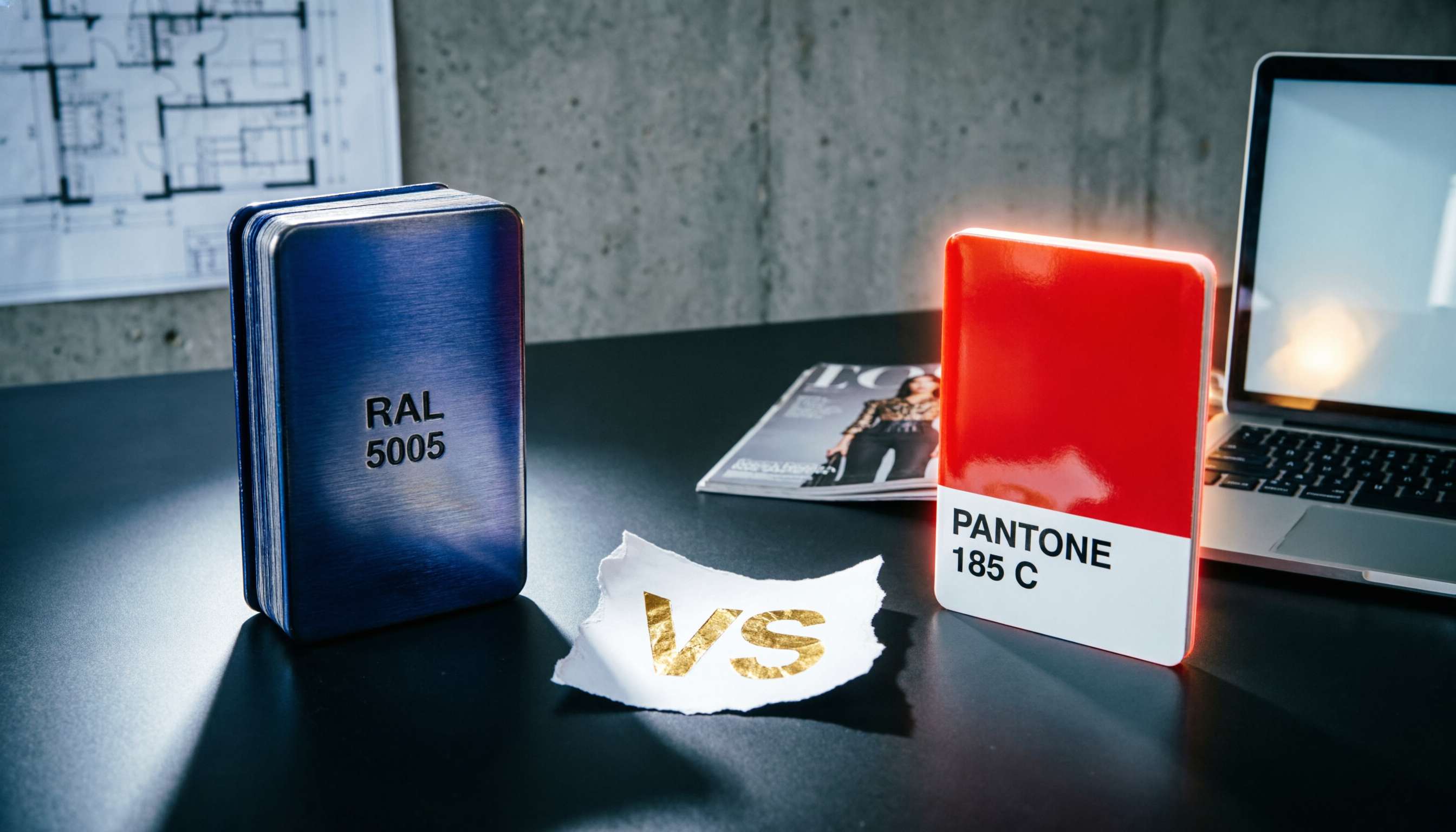 Битва титанов: Почему мир дизайна раскололся на RAL и Pantone (и кому из них молиться)